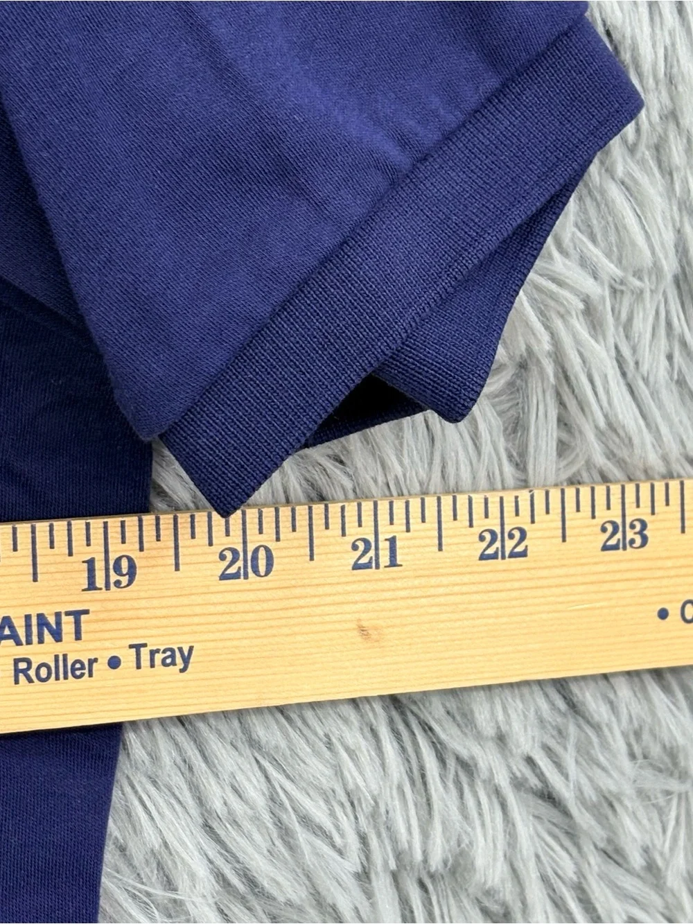 Polo Ralph Lauren Polo Shirt Mens Small Blue Custom Slim Fit Cotton Pony Logo